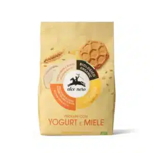 Alce Nero BIO Joghurtos és mézes keksz 350g
