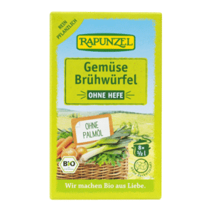 Rapunzel Zöldségleveskocka élesztő nélkül BIO 80g