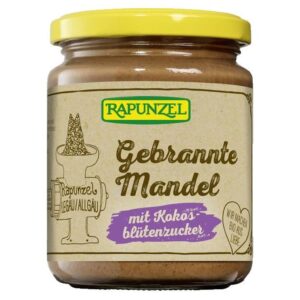 Rapunzel Pörkölt mandulakrém mand.darabokkal kókuszv.cuk. BIO 250g