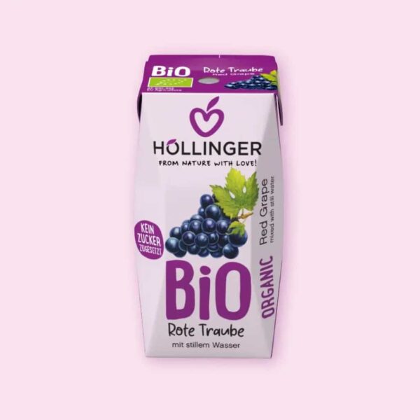 Höllinger BIO Vörös szőlőlé 200ml