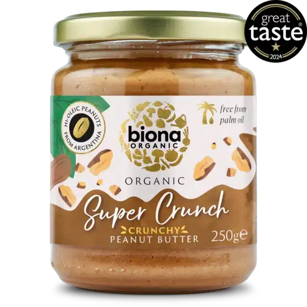 Biona Bio Extra ropogós mogyoróvaj - tengeri sóval 250g