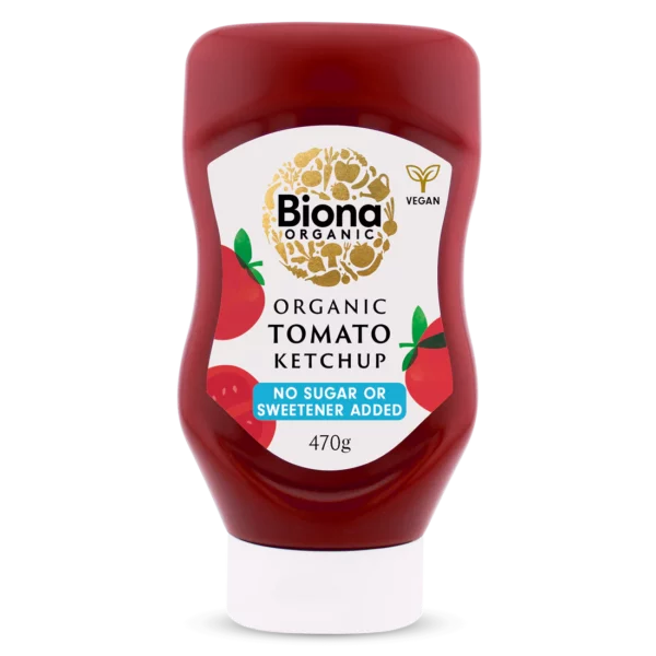 Előrendelés: Biona BIO Ketchup hozzáadott cukor nélkül 470g