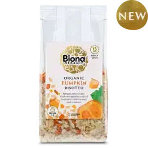 Előrendelés: Biona BIO Sütőtökös rizottó 210g