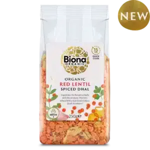 Biona BIO Fűszeres vörös lencse dhal 250g