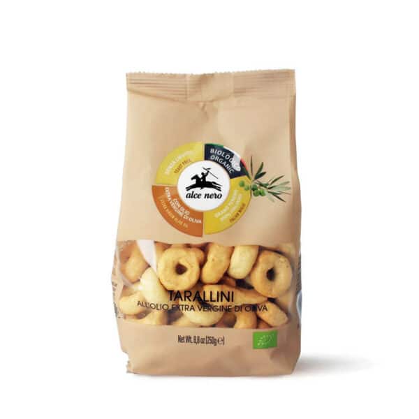 Alce Nero BIO Tarallini olivás kréker 250g