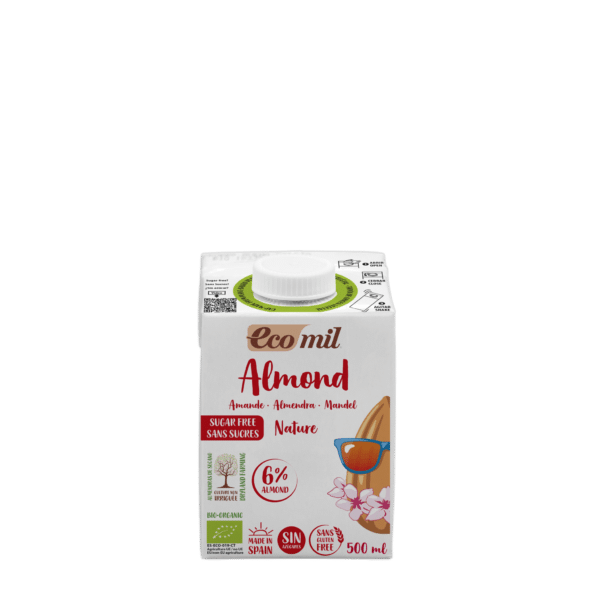 Előrendelés: Ecomil BIO Mandulatej cukormentes 500 ml