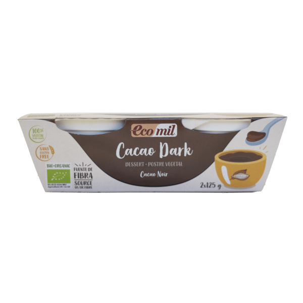 Ecomil BIO Desszert Étcsokoládé 2x125g