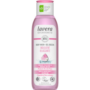 lavera Ápoló tusfürdő, vadrózsa-pamut 250ml