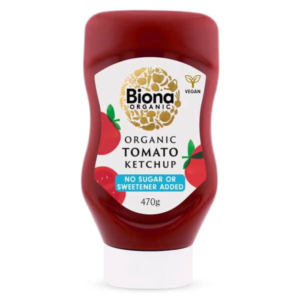 Előrendelés: Biona BIO Ketchup hozzáadott cukor nélkül 470g