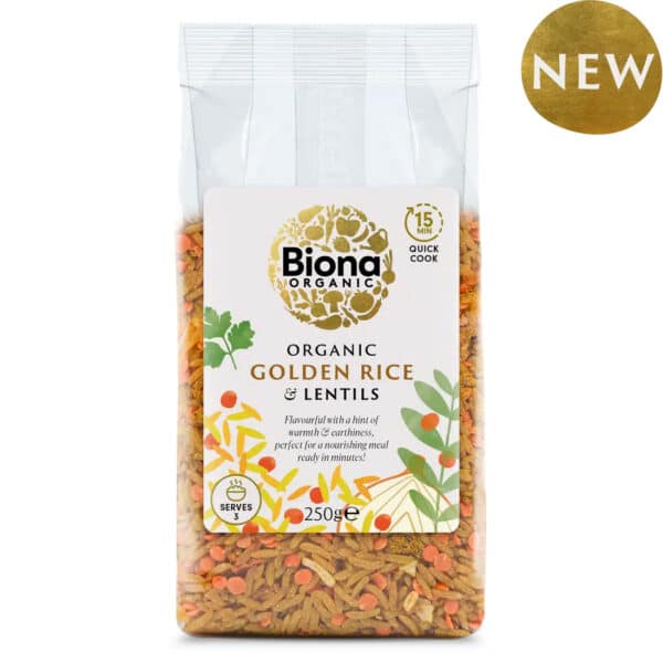 Biona BIO Arany rizs és lencse 250g