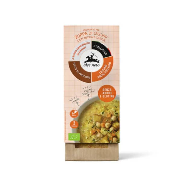 Alce Nero BIO Leves mix hüvelyesekből sütőtökkel és répával 70g