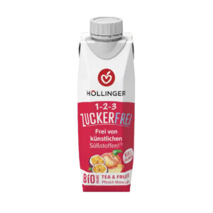 Höllinger BIO Őszibarack-maracuja cukormentes frissítő 300ml