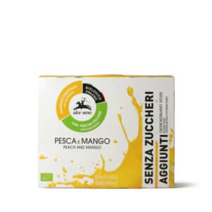 Alce Nero BIO Őszibarack- és mangó ital, hozzáadott cukor nélkül 3x200ml