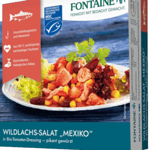 Fontaine Vadlazac saláta bio dresszinggel "Mexikó" 200g