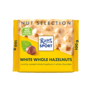 Ritter Sport Egészmogyorós fehércsokoládé 100g