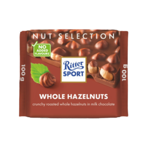 Ritter Sport Egészmogyorós tejcsokoládé 100g