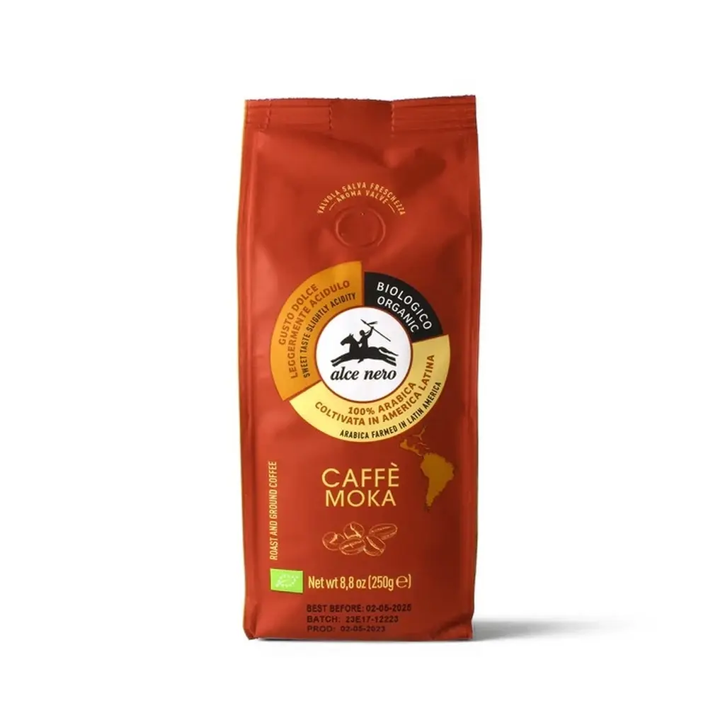 Alce Nero BIO 100% arabica eszpresszókávé 250g