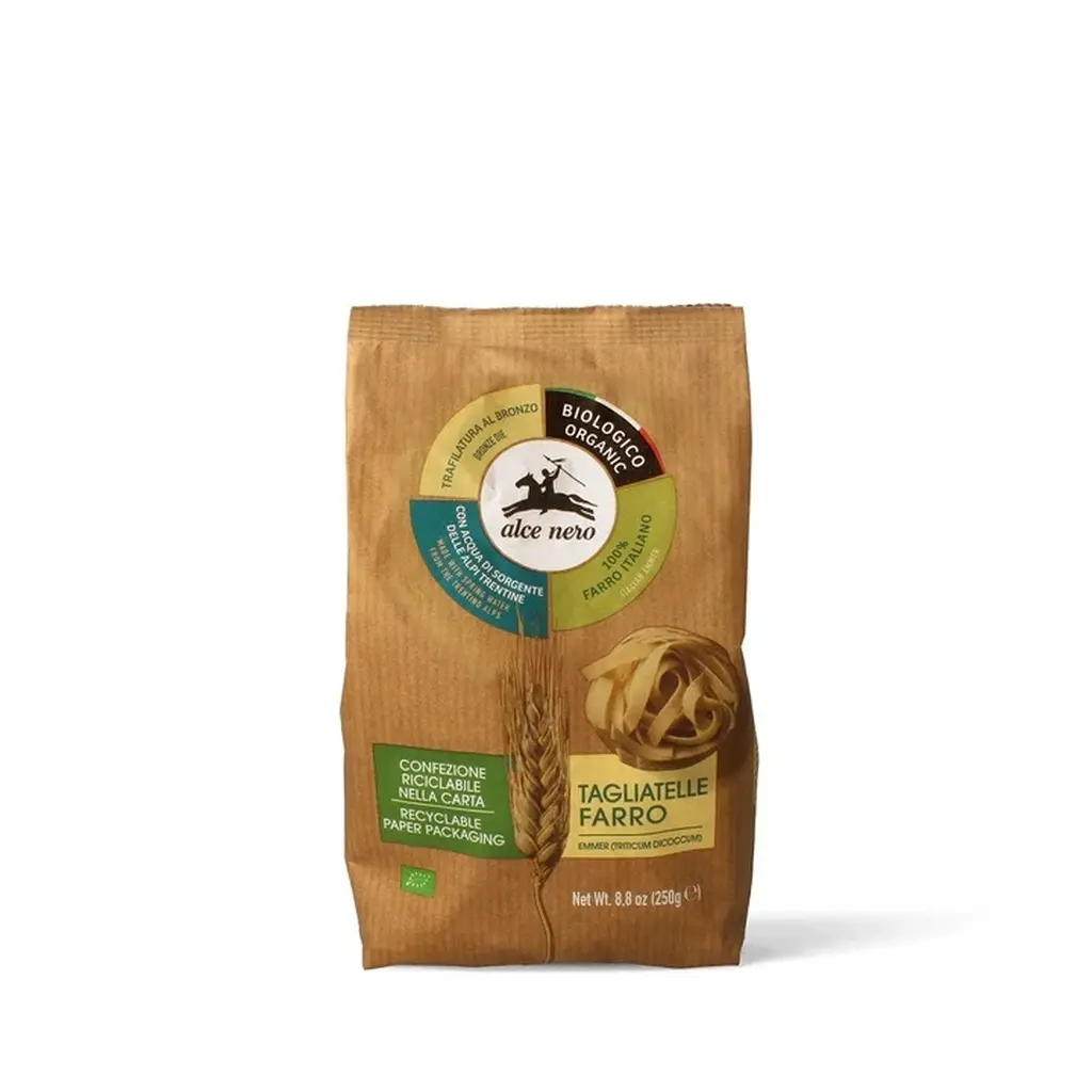 Alce Nero BIO Tönke tagliatelle (szélesmetélt) 250g