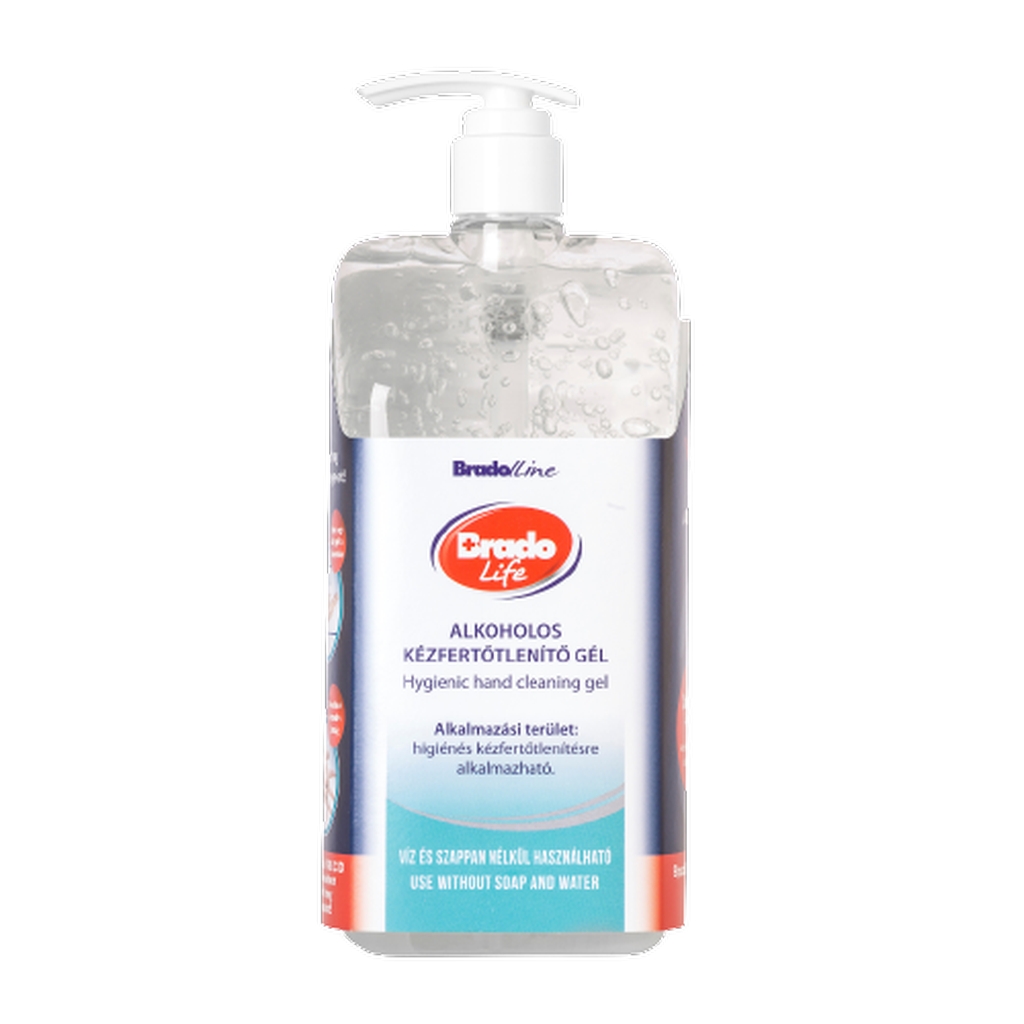 Bradolife Kézfertőtlenítő gél 1500ml