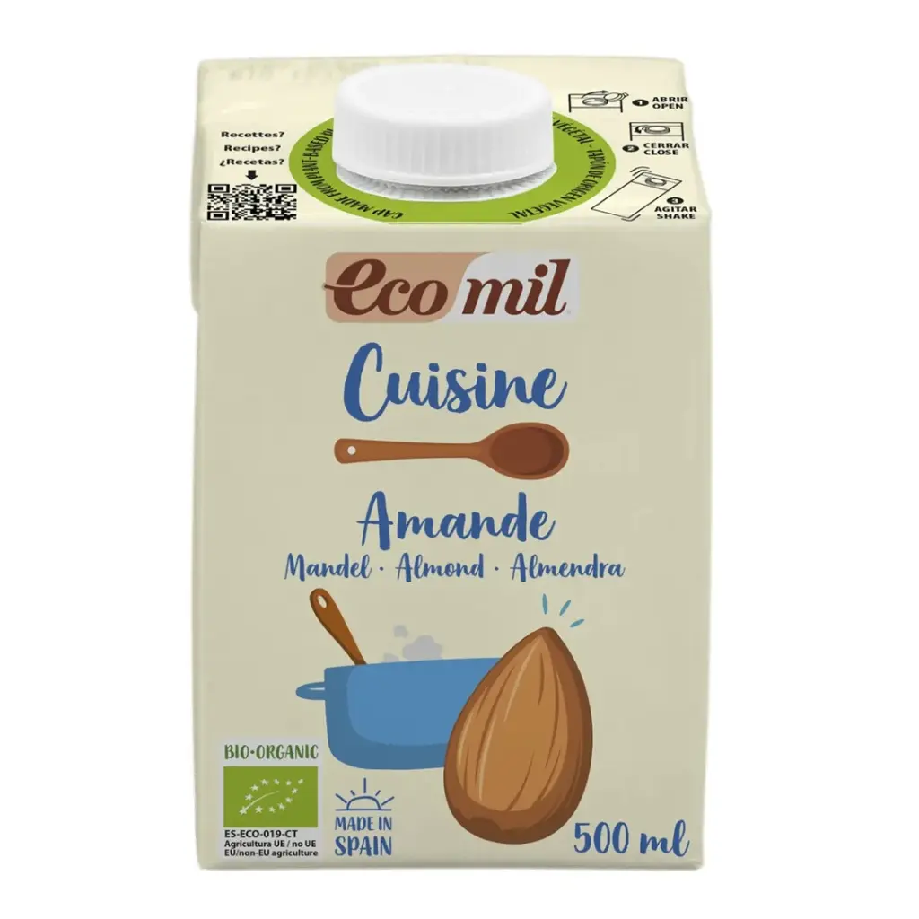 Ecomil BIO Konyhai főzőalap mandulából 500ml