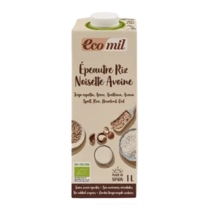 Ecomil BIO Tönkölybúza, rizs, zab, mogyoró ital Bio 1 L