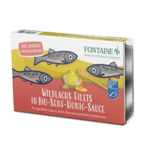 Fontaine Vadlazac bio mézes-mustáros szószban 200g