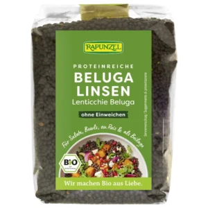 Rapunzel Beluga (fekete) lencse BIO 500g