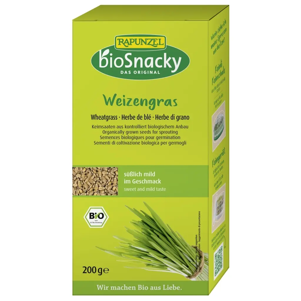 Rapunzel bioSnacky Búzafű csíramag BIO 200g