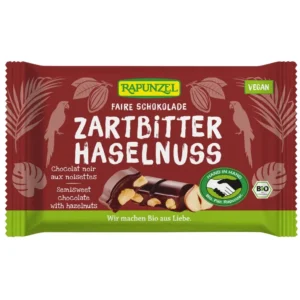 Rapunzel Crist félédes mogyorós csokoládé BIO 100g