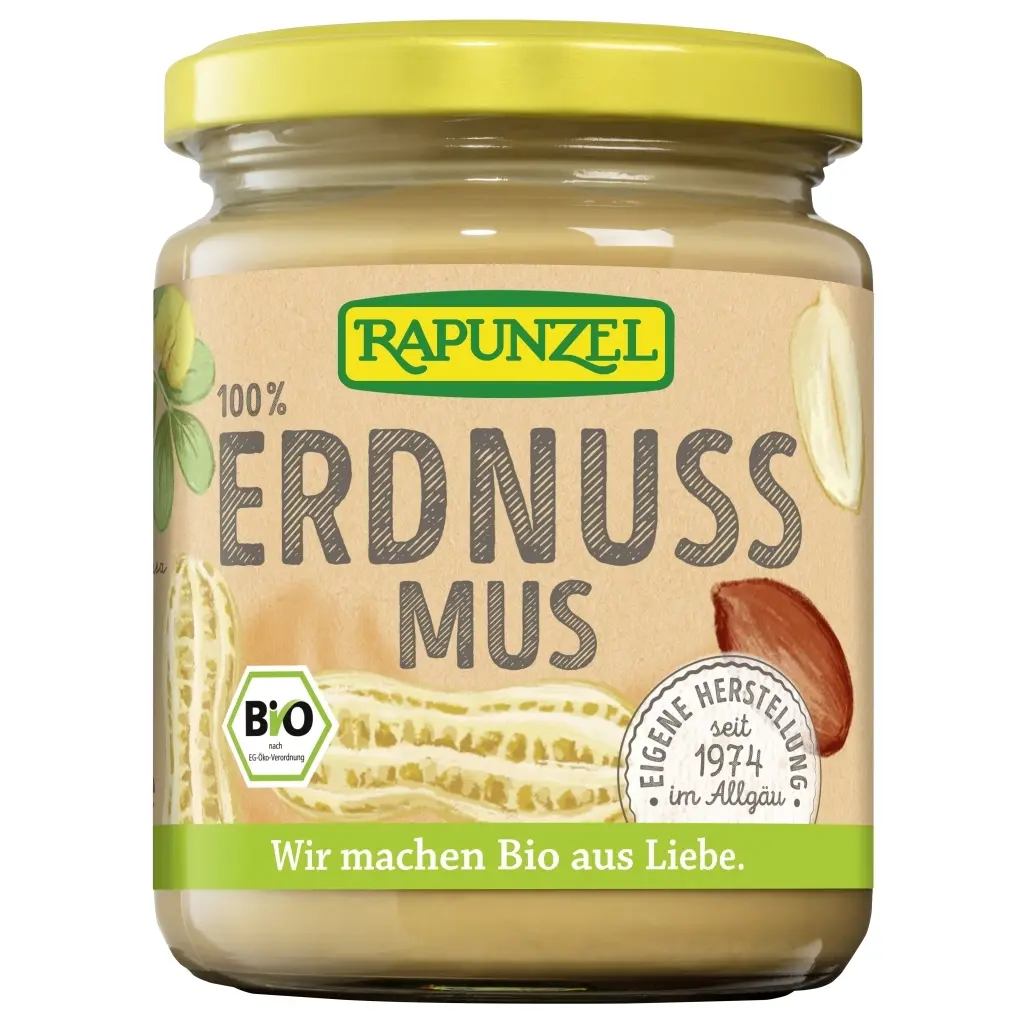 Rapunzel Földimogyorókrém natúr BIO 250g