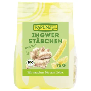 Rapunzel Kandírozott gyömbér BIO 75g