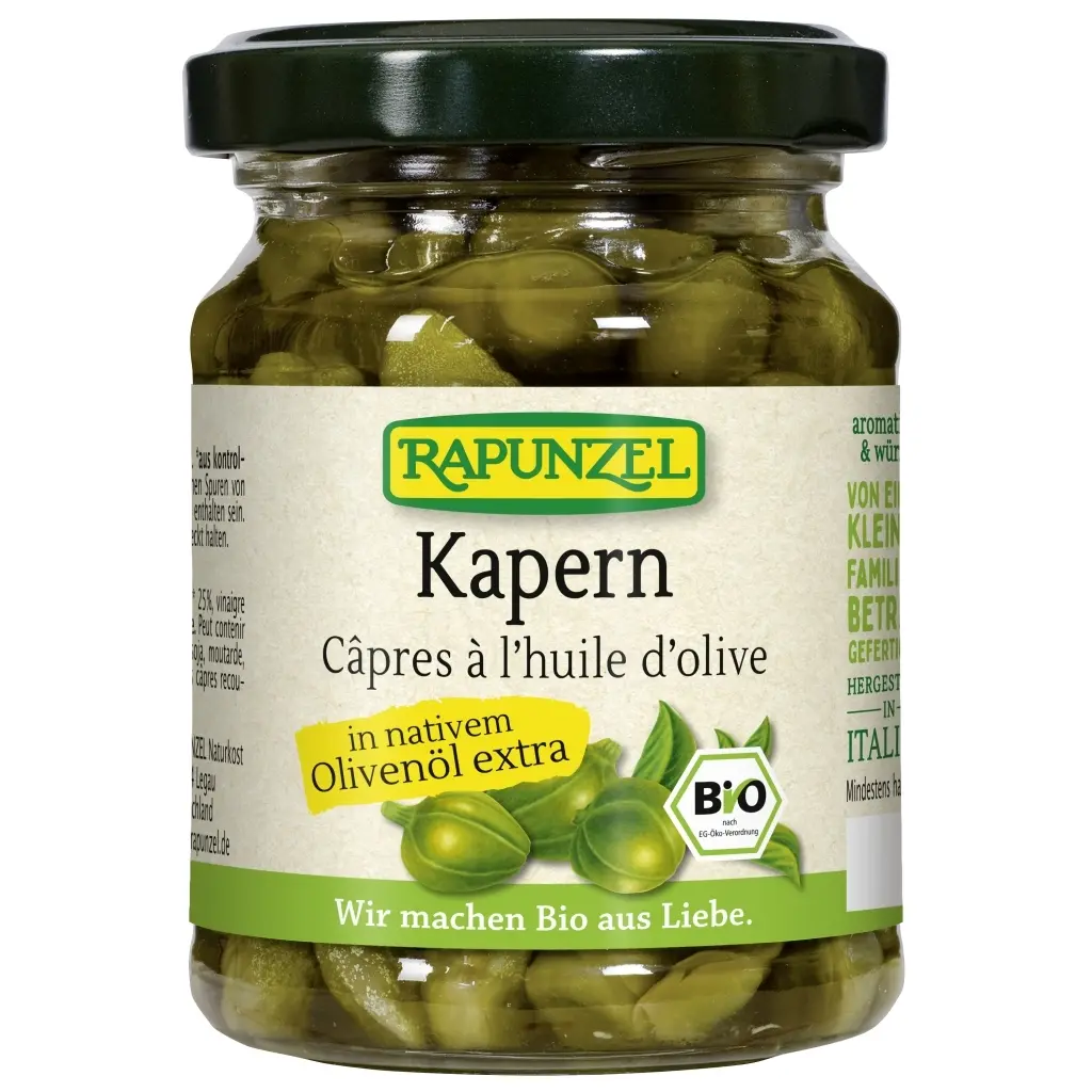 Rapunzel Kapribogyó olívaolajban BIO 120g