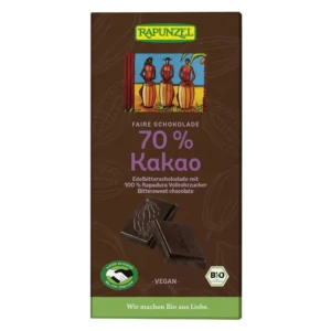 Rapunzel Keserűcsokoládé 70% BIO 80g