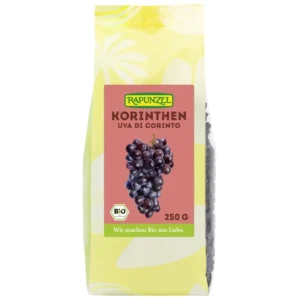 Rapunzel Mazsola Korintoszi kék szőlőből BIO 250g