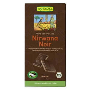 Rapunzel Nirwana Noir keserű töltött csokoládé BIO 100g
