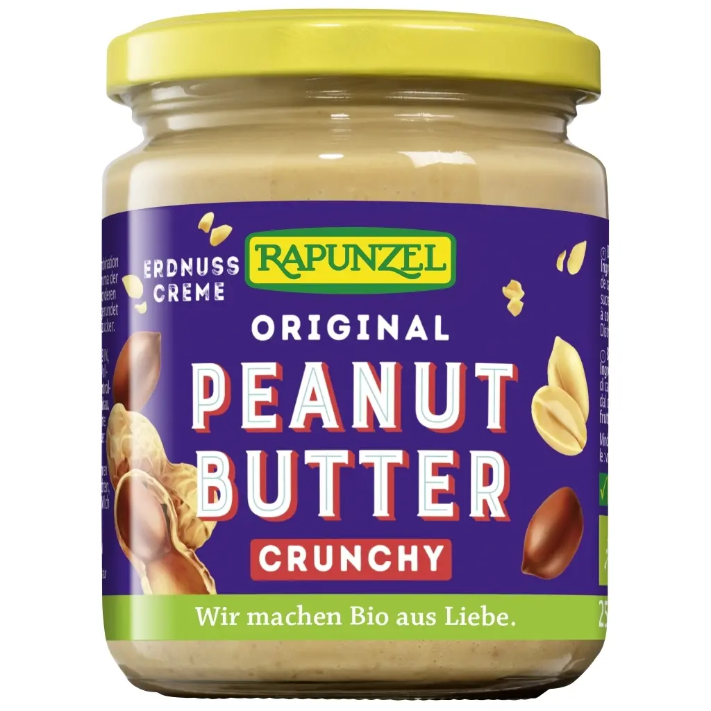 Rapunzel Ropogós földimogyoró vaj BIO 250g