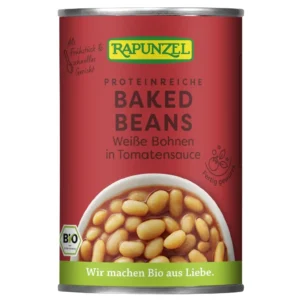 Rapunzel Sült bab fehér, par.szószban BIO 400g
