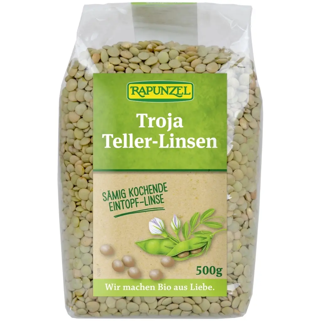 Rapunzel Trójai lencse BIO 500g