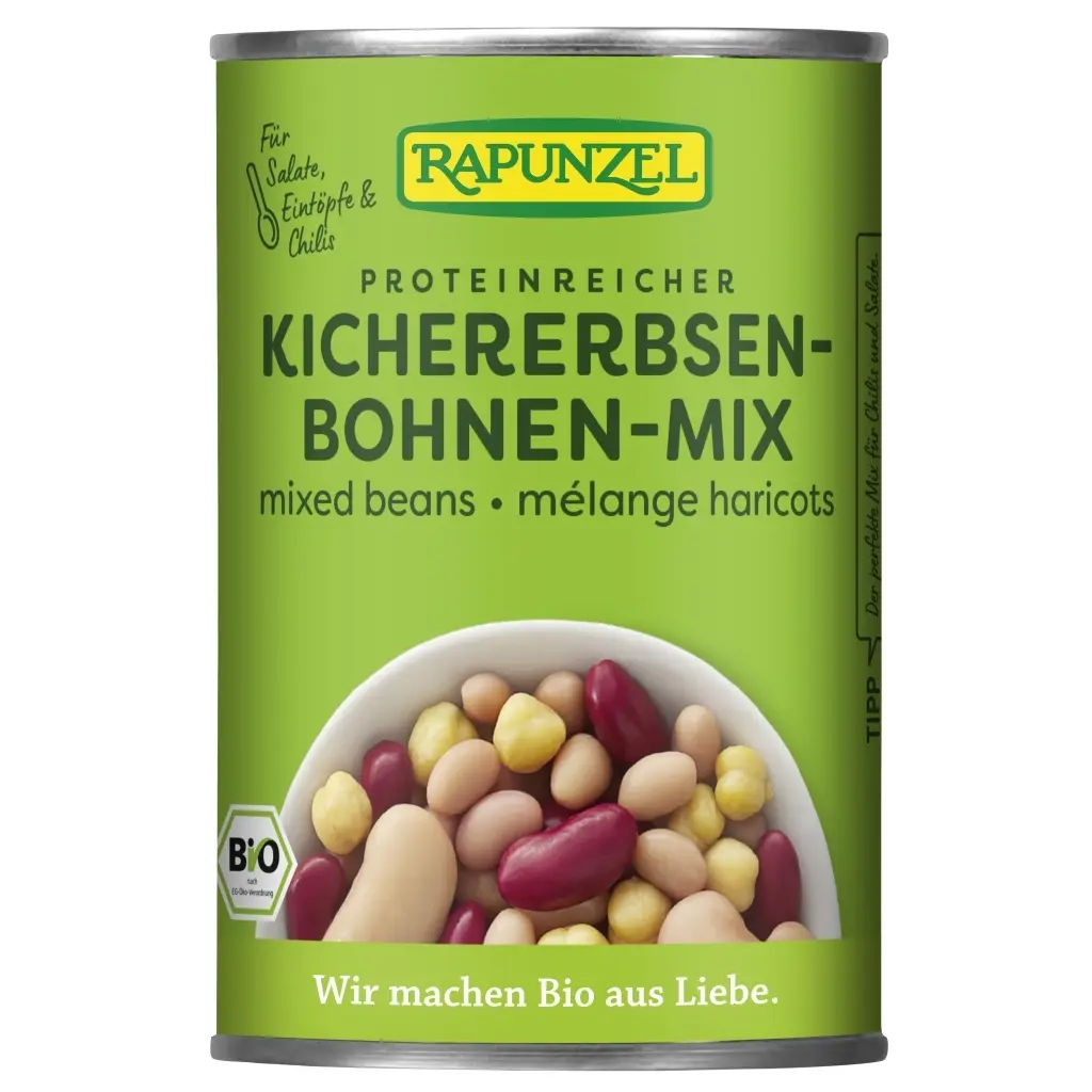 Rapunzel Vegyes bab lében BIO 400g