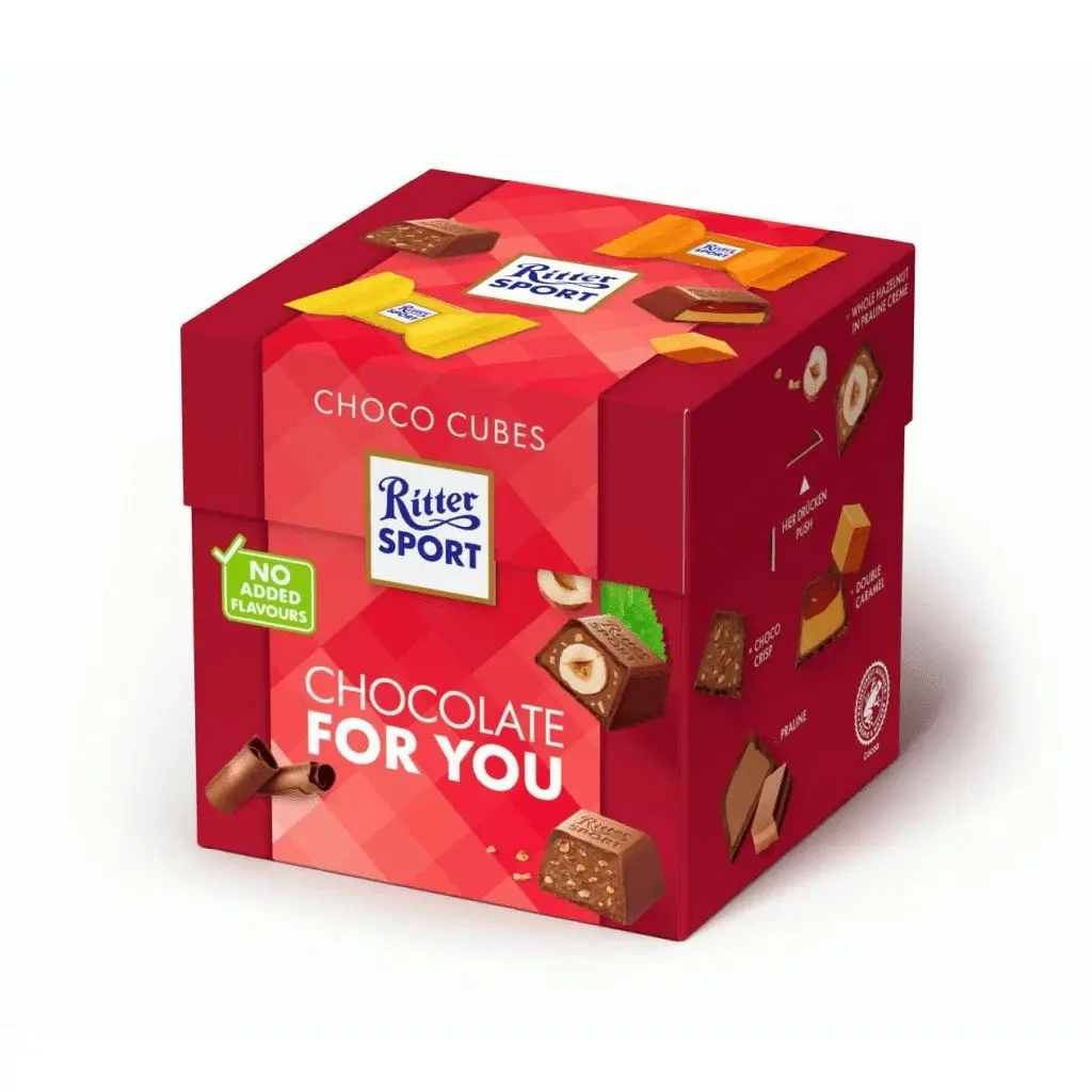 Ritter Sport Choco Cubes Chocolate for You Box