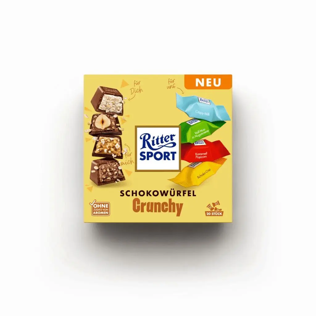 Ritter Sport Choco Cube Crunchy Box